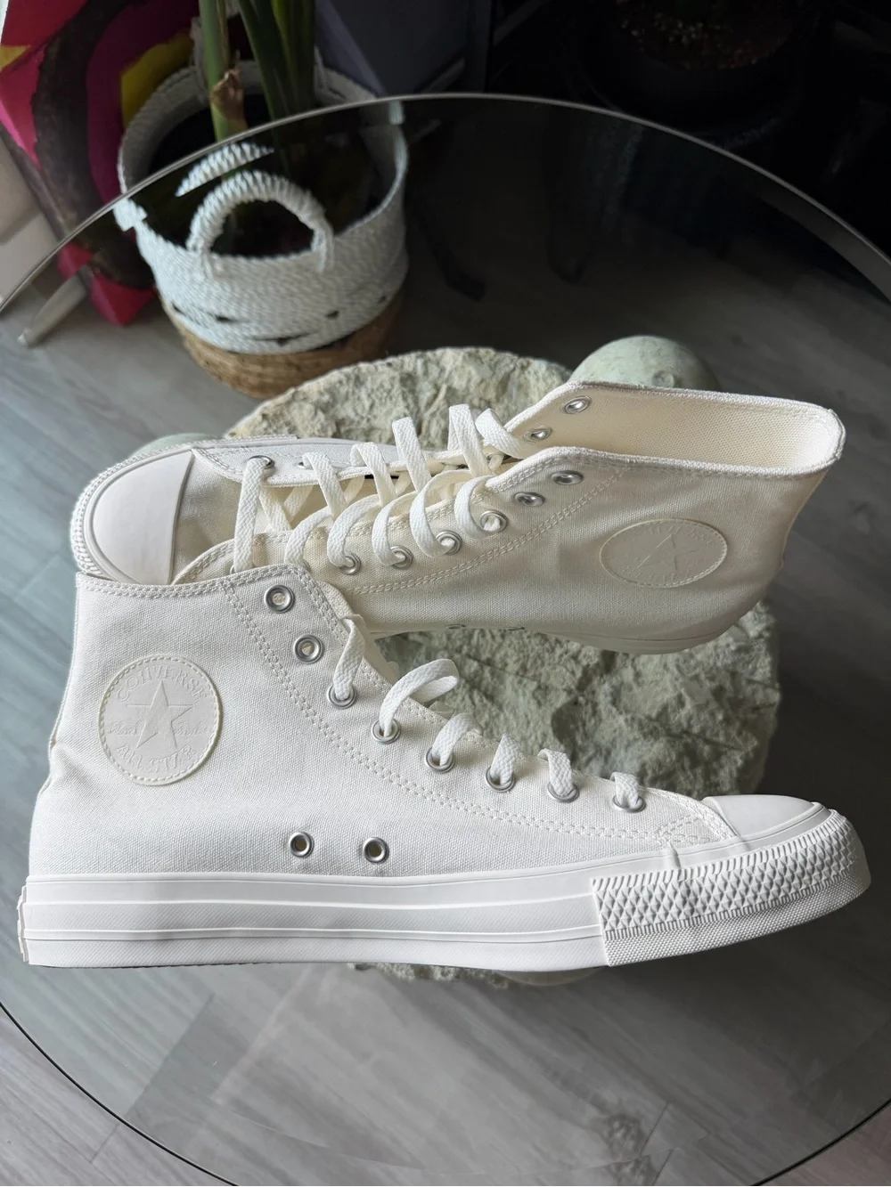 Converse By You Chuck Taylor High Top Dog Person Unisex Sneakers NWOT M11.5W13.5 - Picture 11 of 16